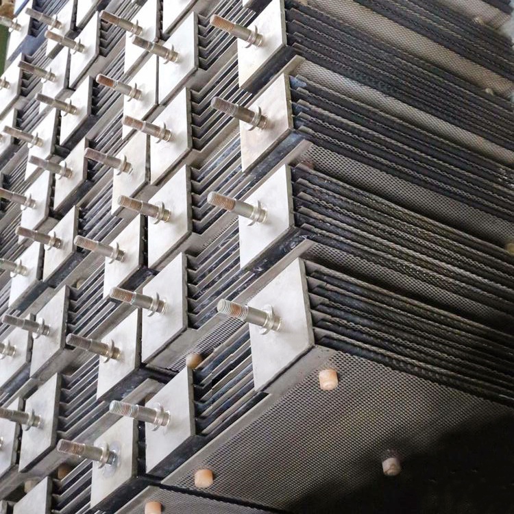 Titanium anode scraps from wastewater treatment