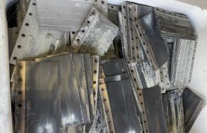 Titan -Anoden -Schrott aus Kupferfolienelektrolyse
