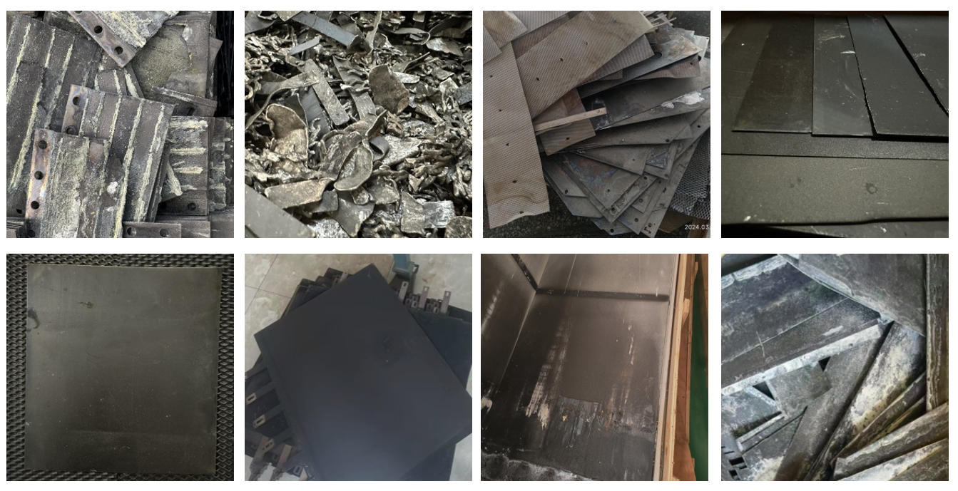 Titanplattenrecycling