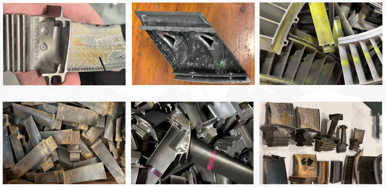 Aviation Engine Turbine Blades Scrap Recycling